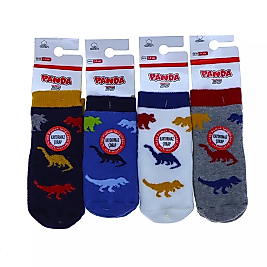 Bebe Panda Kaydırmaz Çorap 12 Adet