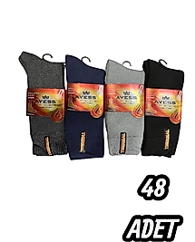 Erkek Ayess Termal Çorap 48 Adet