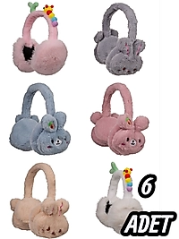 Unisex  Kitti Çocuk Kulaklık 6 Adet