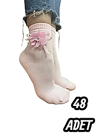 Kadın Melina Aksesuarlı Çorap 48 Adet