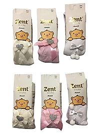 Bebek  Zent Aksesuarlı Kilotlu Çorap 6 Adet