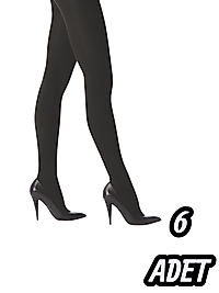 Kadın Daymond Soft Kilotlu Çorap 6 Adet