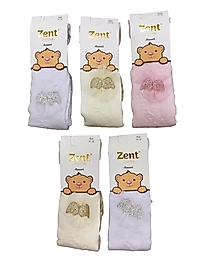 Çocuk Zent Aksesuarlı Kilotlu Çorap 6 Adet