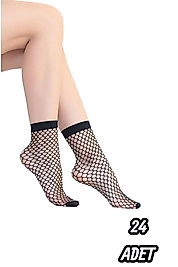 Kadın Daymod Pesca File Soket 24 Adet