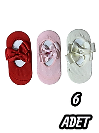 Bebek Kurdale Babet Çorap 6 Adet