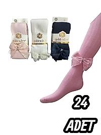 Çocuk Golden Bee Aksesuarlı Kilotlu Çorap 24 Adet