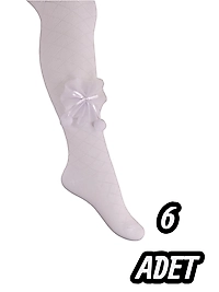 Çocuk Zent Aksesuarlı Kilotlu Çorap 6 Adet