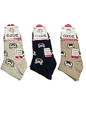 Kadın Özde Patik Çorap 24 Adet