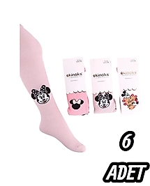 Çocuk Ekinoks Kilotlu Çorap 6 Adet