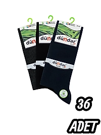 Erkek Dündar Bambu Garson Çorap 36 Adet