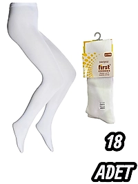 Çocuk First Dikişsiz Kilotlu Çorap 18 Adet