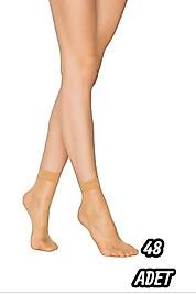 Kadın Monsette Parlak Fit 15 den Soket 48 Adet