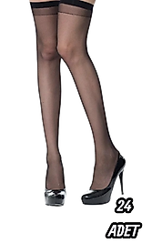 Kadın Müjde 20 den İnce Dizüstü Çorap 24 Adet