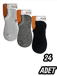 Çocuk Pars Modal Sneaker Çorap 24 Adet