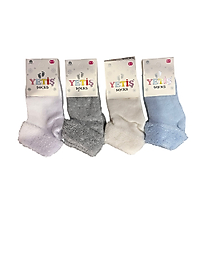 Bebek Yetiş Havlu Kıvrık Patik 48 Adet