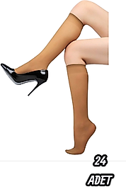 Kadın Oral Yeşil Dizaltı 24 Adet