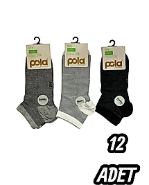 Erkek Pola Bambu Patik 12 Adet