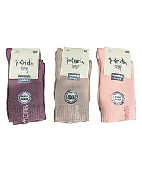 Çocuk Panda Havlu Çorap 36 Adet