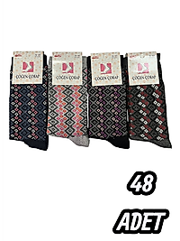 Kadın Çöğen Çorap 48 Adet