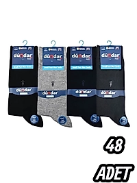 Erkek Dündar Pamuk Garson Çorap 48 Adet