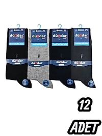 Erkek Dündar Pamuk Garson Çorap 12 Adet