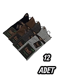 Erkek Pro Bambu Çorap 12 Adet