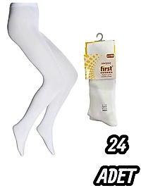 Çocuk First Dikişsiz Kilotlu Çorap 24 Adet