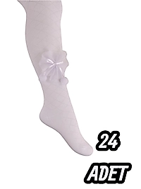 Çocuk Zent Aksesuarlı Kilotlu Çorap 24 Adet