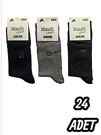 Erkek Mendi Çorap 24 Adet