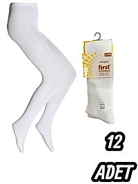 Çocuk First Dikişsiz Kilotlu Çorap 12 Adet