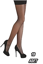 Kadın Daymod Rete File Kilotlu Çorap 18Adet