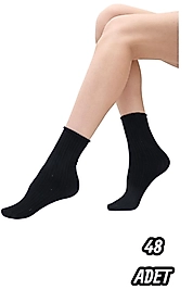 Kadın Daymod Rib Lastiksiz Soket 48 Adet