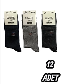 Erkek Mendi Çorap 12 Adet