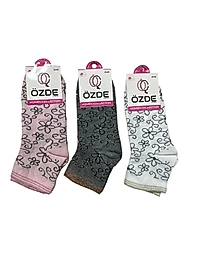 Kadın Özde Konç Patik Çorap 24 Adet