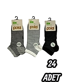 Erkek Pola Bambu Patik 24 Adet