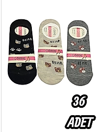 Kadın Özde Babet Çorap 36 Adet