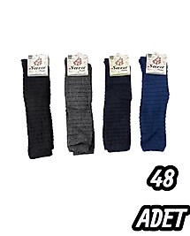 Kadın Sara Ters Havlu Dizaltı 48 Adet