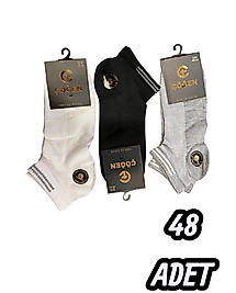 Erkek Çöğen Dikişsiz Patik 48 Adet