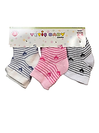 Bebek Yetiş Yenidoğan Havlu Çorap 48 Adet