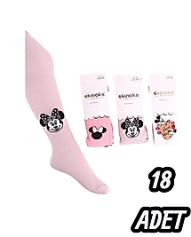 Çocuk Ekinoks Kilotlu Çorap 18 Adet