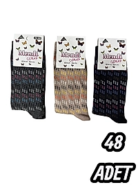 Kadın Mendi Çorap 48 Adet