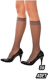 Kadın Oral Ten Dizaltı Çorap 36 Adet