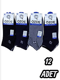Erkek Özde Patik Çorap 12 Adet