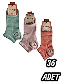 Çocuk Pars Modal Patik Çorap 36 Adet