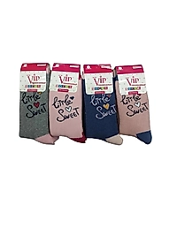 Çocuk Vip Havlu Çorap 12 Adet