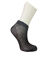 Kadın Kapar File Patik Çorap 24 adet