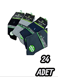 Erkek Calzealp Bambu Çorap 24 Adet