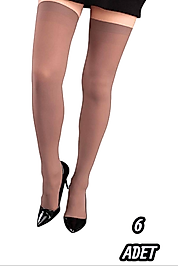 Kadın Öğretmen Kalın Mus Dizüstü Çorap 6 Adet