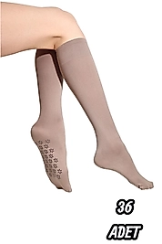 Kadın Daymod Kaydırmaz Dizaltı Çorap 36 Adet