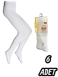 Çocuk First Dikişsiz Kilotlu Çorap 6 Adet